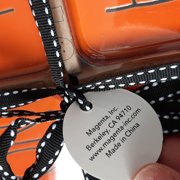 Rae Dunn Halloween Coasters- set of 4 - Picture 3 of 6